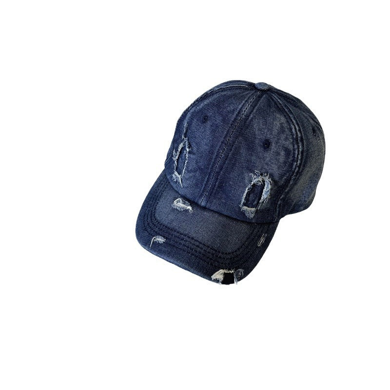 Siopsrl | Men's Distressed Denim Baseball Cap Siopsrl Siopsrl | 78392Siopsrl | 899