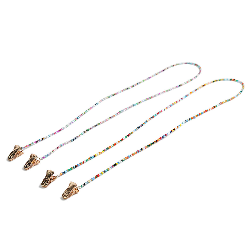 Siopsrl | Beaded Eyewear Chain with Secure Clasps Siopsrl