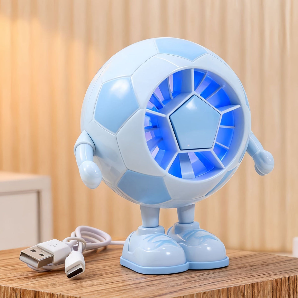Siopsrl | Creative table fan in football design Siopsrl