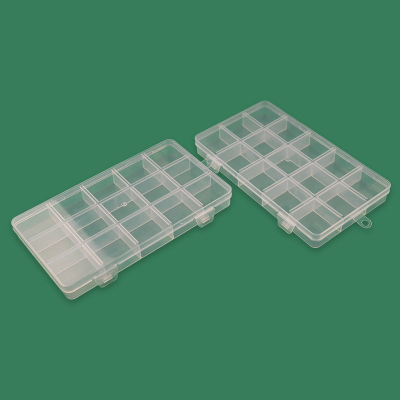Multi-Compartment Organizer with Clear Lid Siopsrl