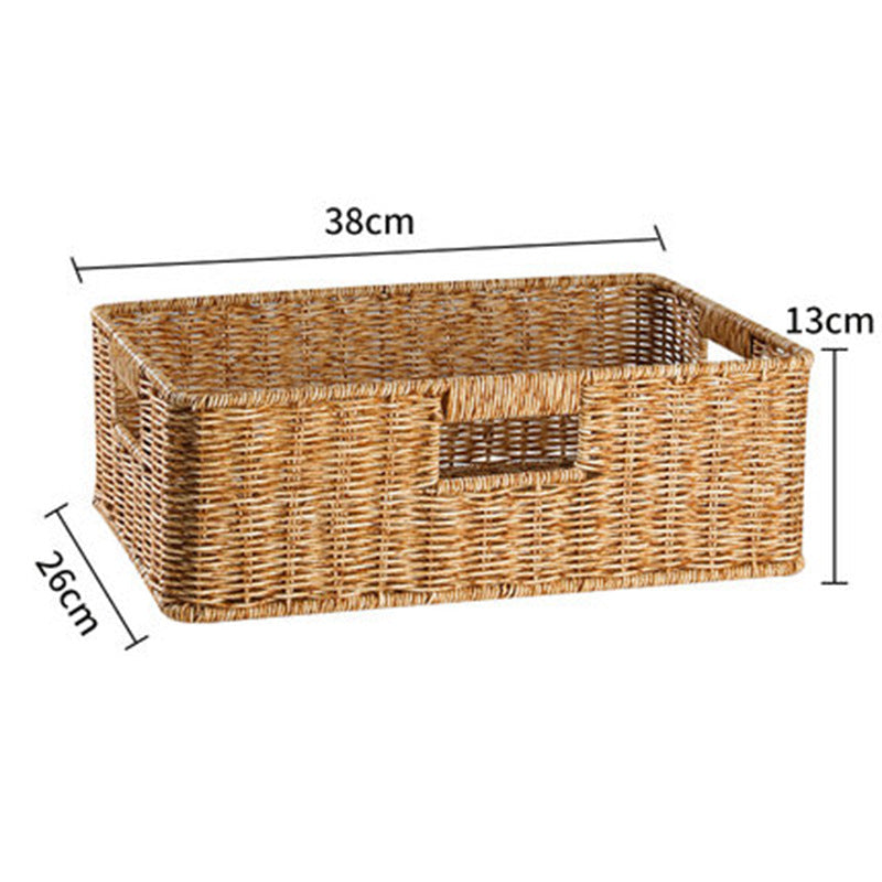 Rectangular Woven Storage Basket Siopsrl