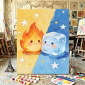 Siopsrl | Playful Dual Element Canvas Art Siopsrl