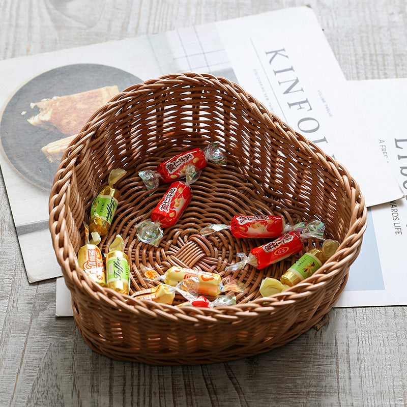 Unisex Heart-shaped Decoration Basket Siopsrl