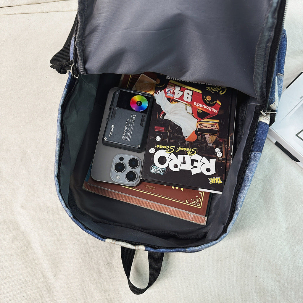 Siopsrl | Backpack in Creative Patchwork Design Siopsrl