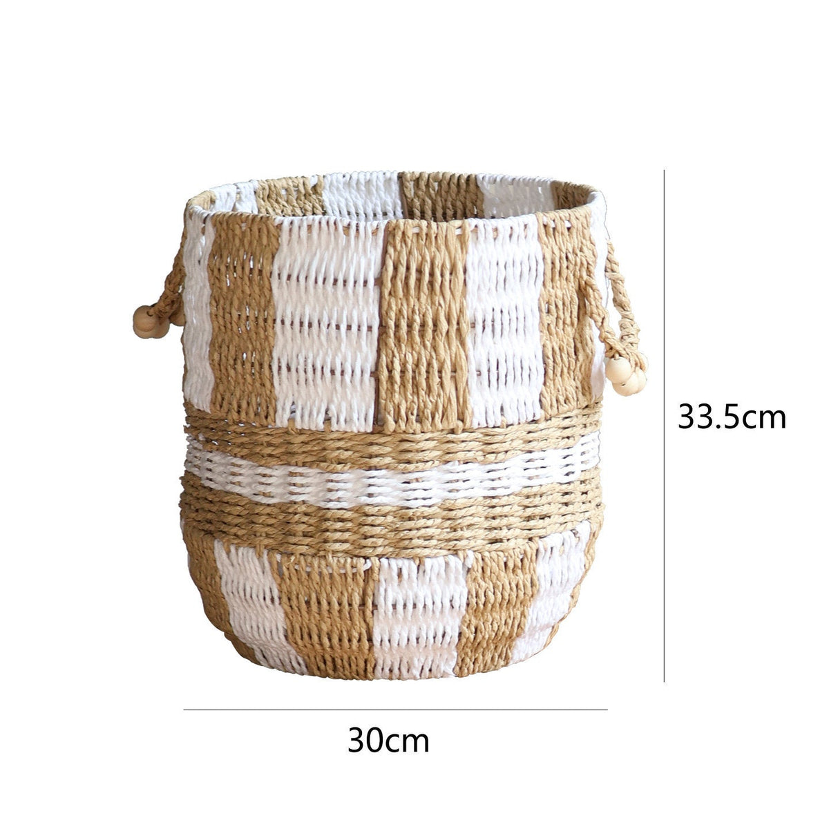 Handcrafted storage bucket made of pocket fabric Siopsrl