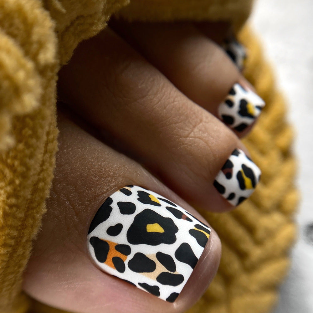 Siopsrl | Playful Leopard Print Press-On Nails Siopsrl