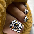 Siopsrl | Playful Leopard Print Press-On Nails Siopsrl