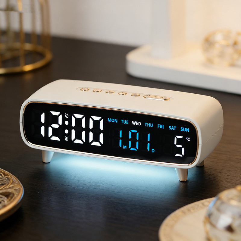 Siopsrl | Digital alarm clock with multifunctional temperature and date display Siopsrl
