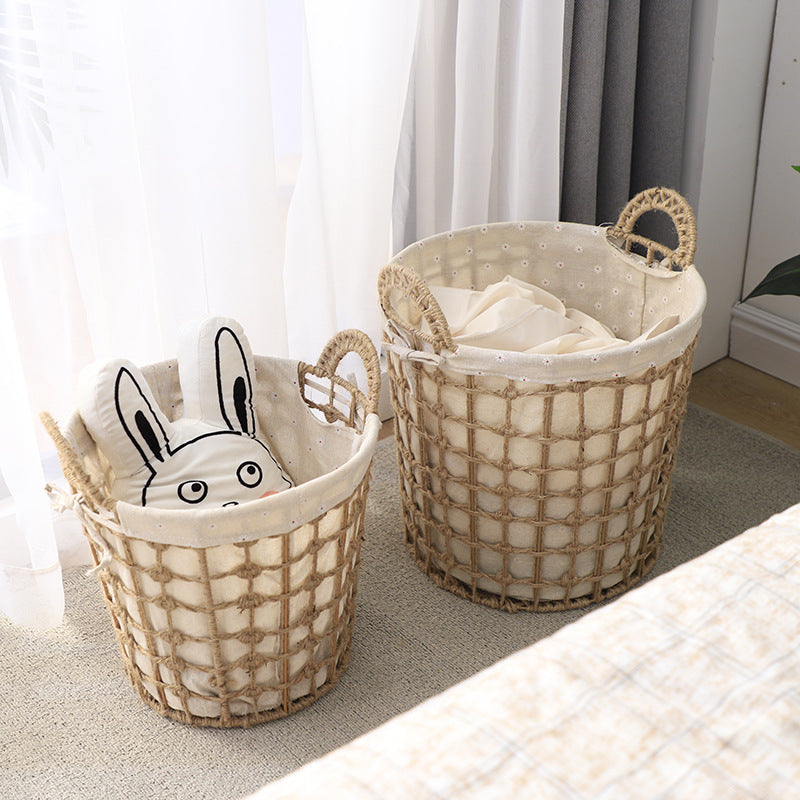 Natural Fiber Decorative Storage Baskets Siopsrl