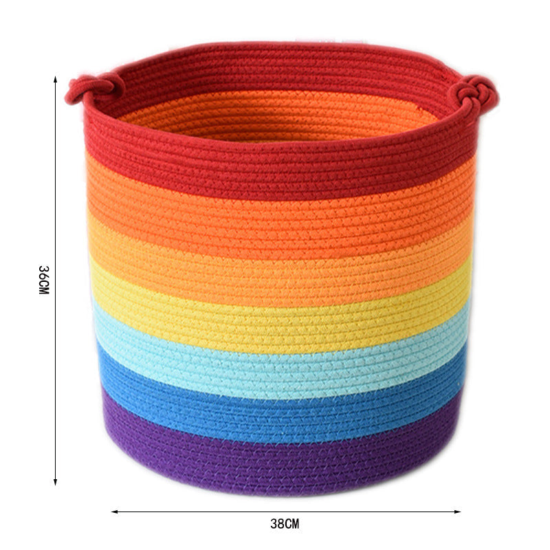Modern storage basket with handles Siopsrl