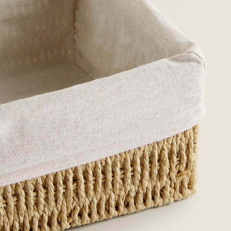 Natural storage basket with removable lining Siopsrl