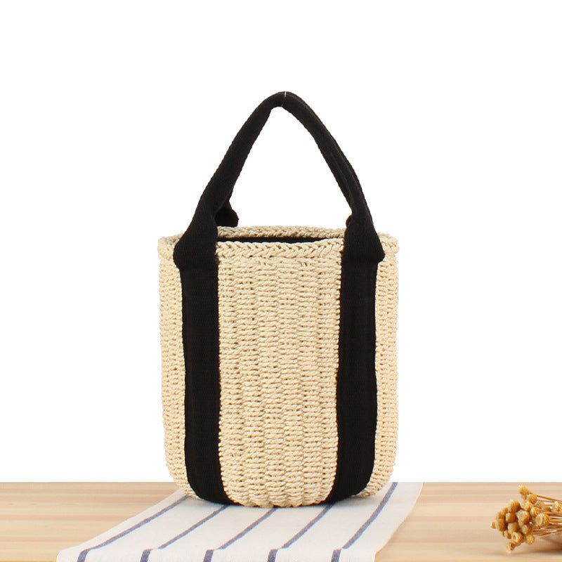 Siopsrl | Structured Shopping Bag Made of Braided Natural Material Siopsrl