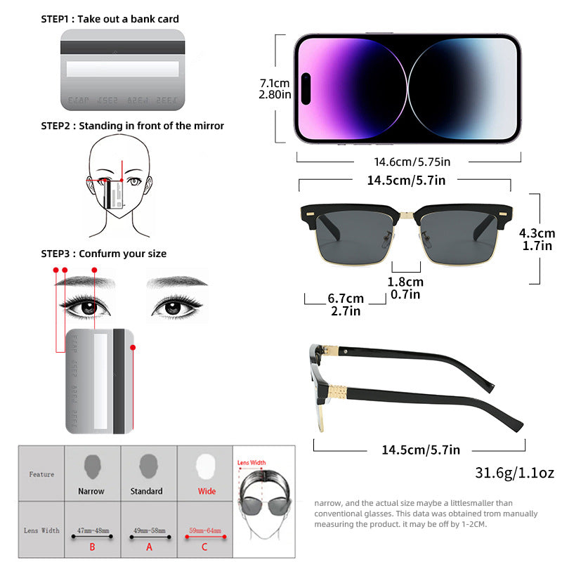 Siopsrl | Fashion sunglasses with square frame and stylish design Siopsrl