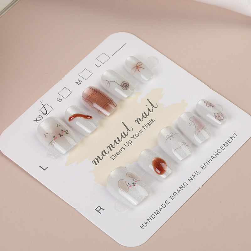 Siopsrl | Artisanal Press-On Nail Set Siopsrl