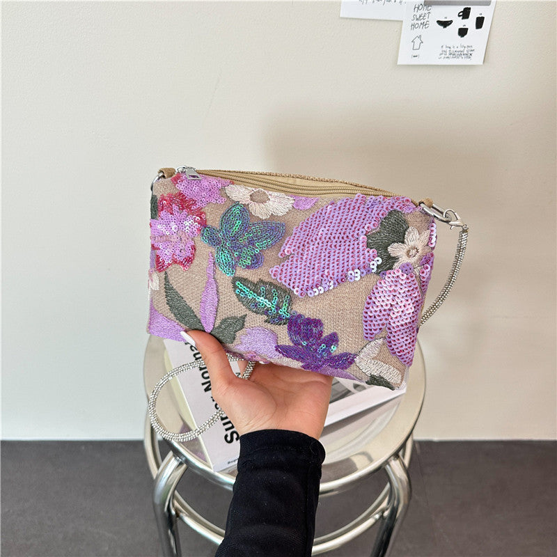 Siopsrl | WoFloral Embellished Clutch Purse Siopsrl