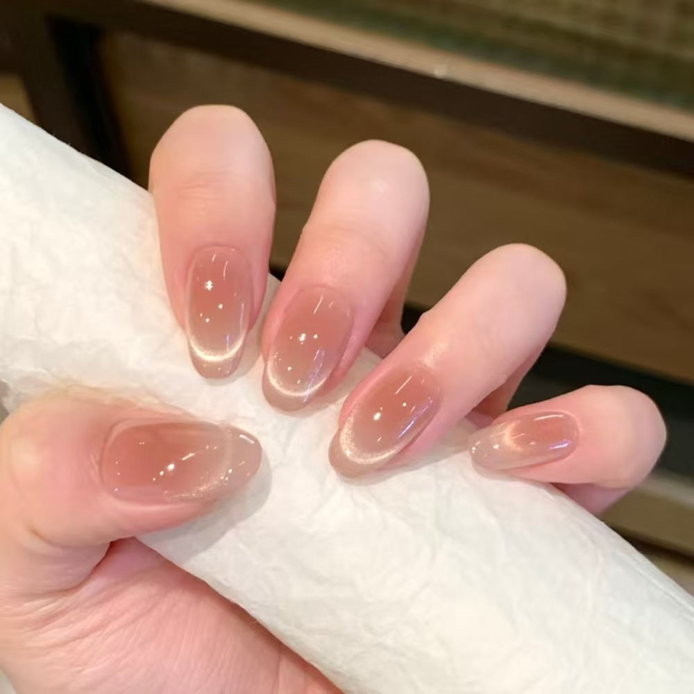 Siopsrl | Ombre French Tip Press-On Nails Siopsrl