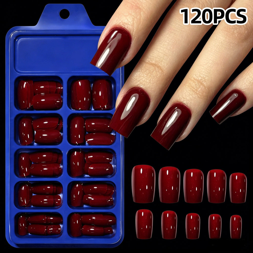 Siopsrl | Premium Almond-Shaped False Nail Set Siopsrl