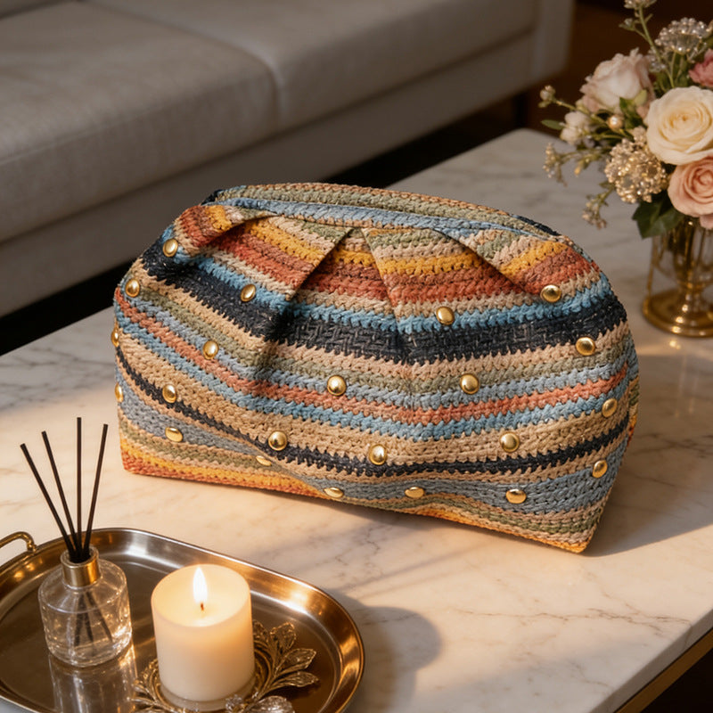 WoHandcrafted Bohemian Crochet Bag Siopsrl