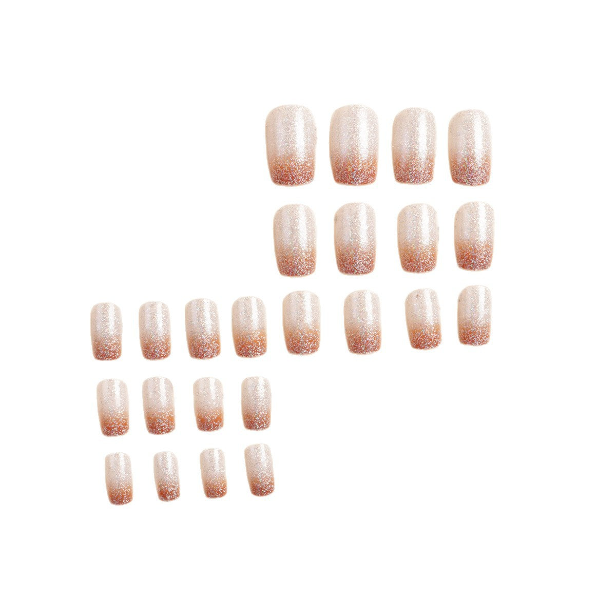 Siopsrl | Glitter Ombre Press-On Nail Set Siopsrl