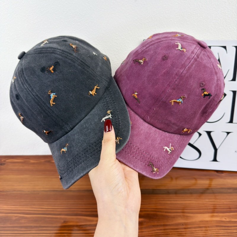 Siopsrl | Unisex Embroidered Dog-Themed Baseball Cap Siopsrl