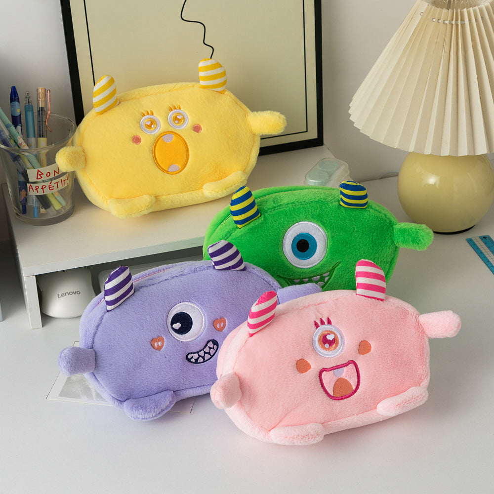 Siopsrl | Plush Monster-Shaped Pencil Case Siopsrl