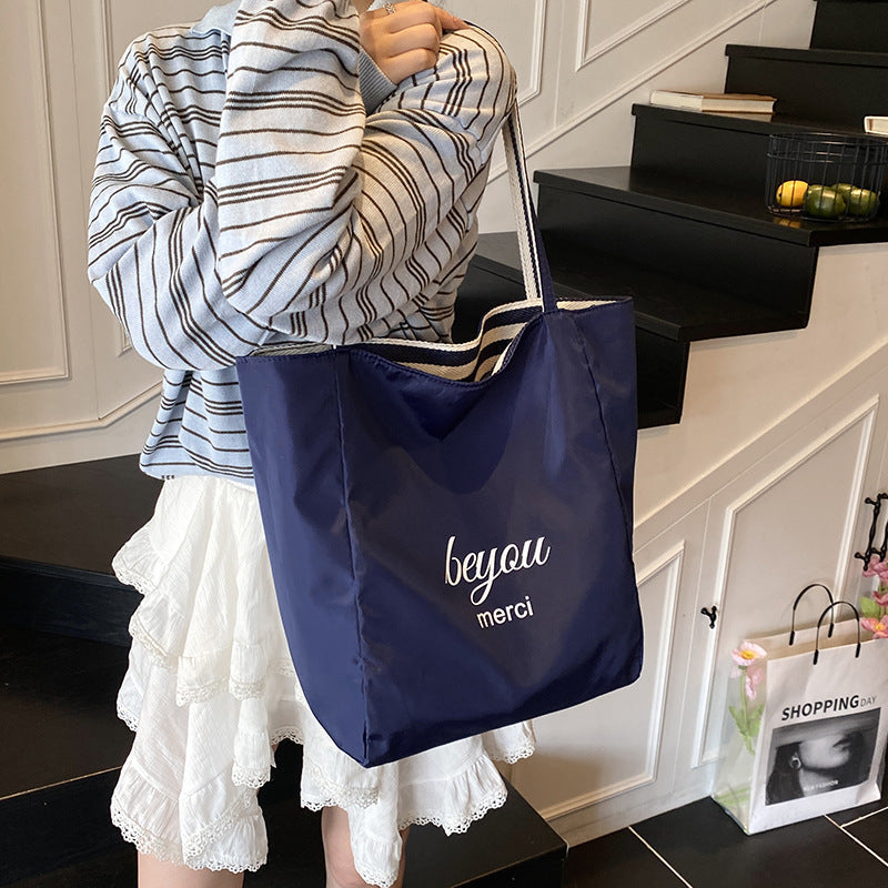 Siopsrl | Casual Striped Beach Tote Siopsrl