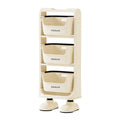Multi-Tier Storage Organizer with Bins Siopsrl