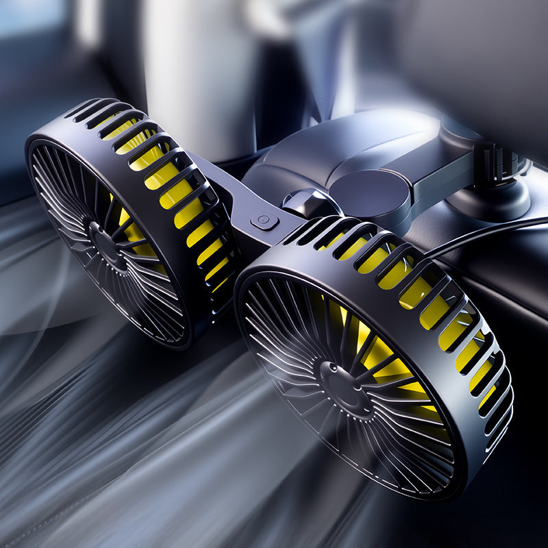 Siopsrl | Portable Dual Fan Car Air Circulator Siopsrl