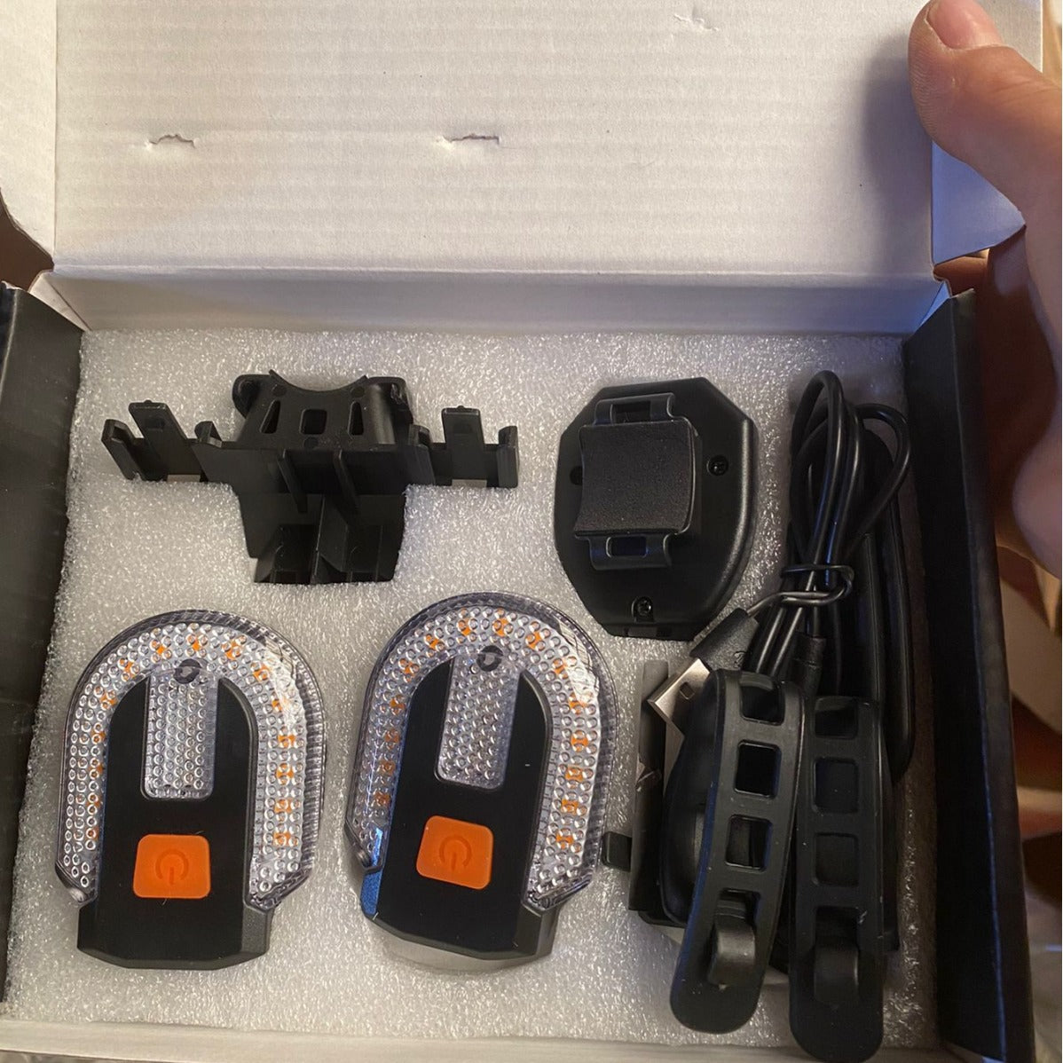 Siopsrl | Rechargeable Bicycle Safety Light Set Siopsrl