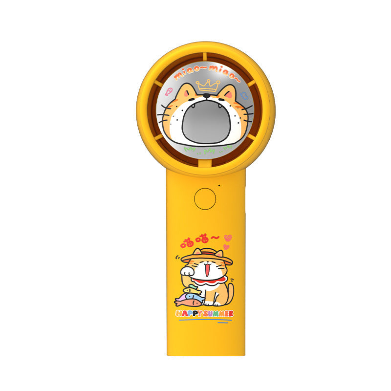 Siopsrl | Unisex Handheld Fan with Cartoon Design Siopsrl