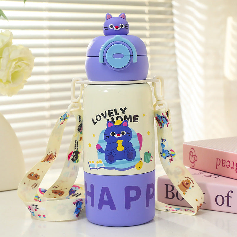 Siopsrl | Creative water bottle with funny cat design Siopsrl
