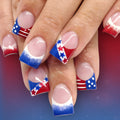 Siopsrl | Patriotic Themed Acrylic Press-On Nails Siopsrl
