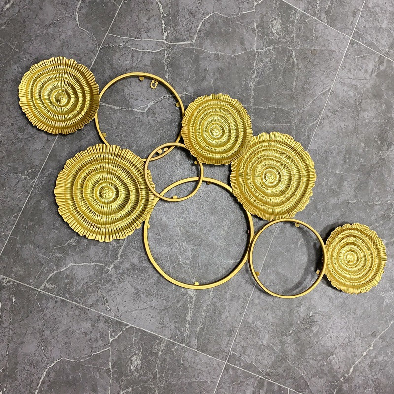 Chic Interconnected Circular Mirror Ensemble Siopsrl