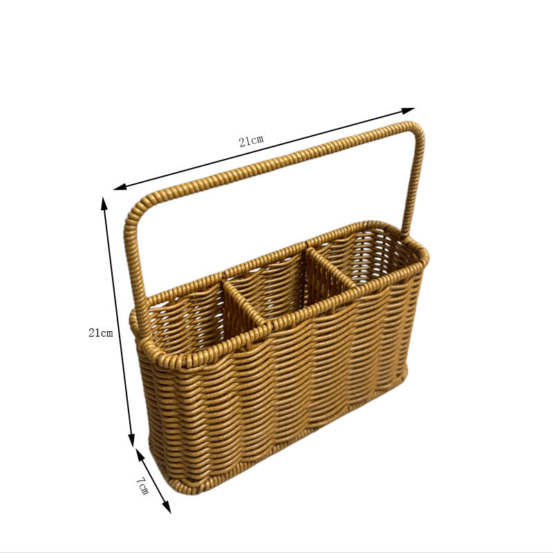 Stylish Rectangular Woven Storage Organizer Siopsrl