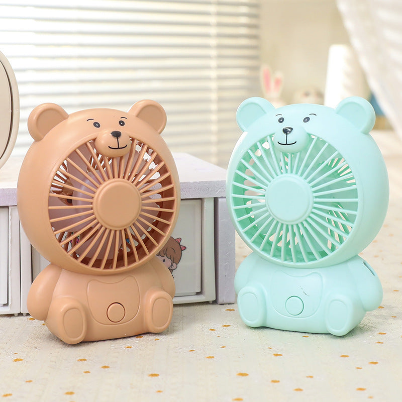 Siopsrl | Portable Usb Hand Fan in Creative Bear Design Siopsrl