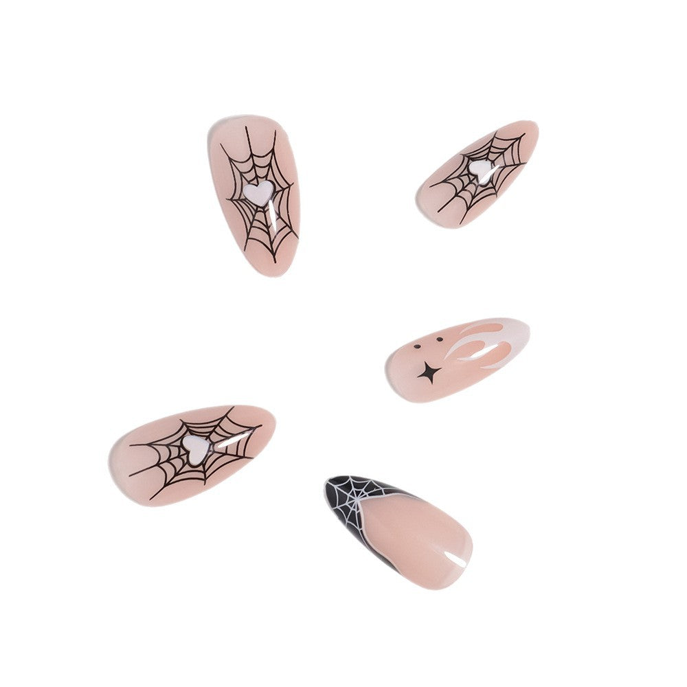 Halloween-Themed Press-On Nail Set Siopsrl