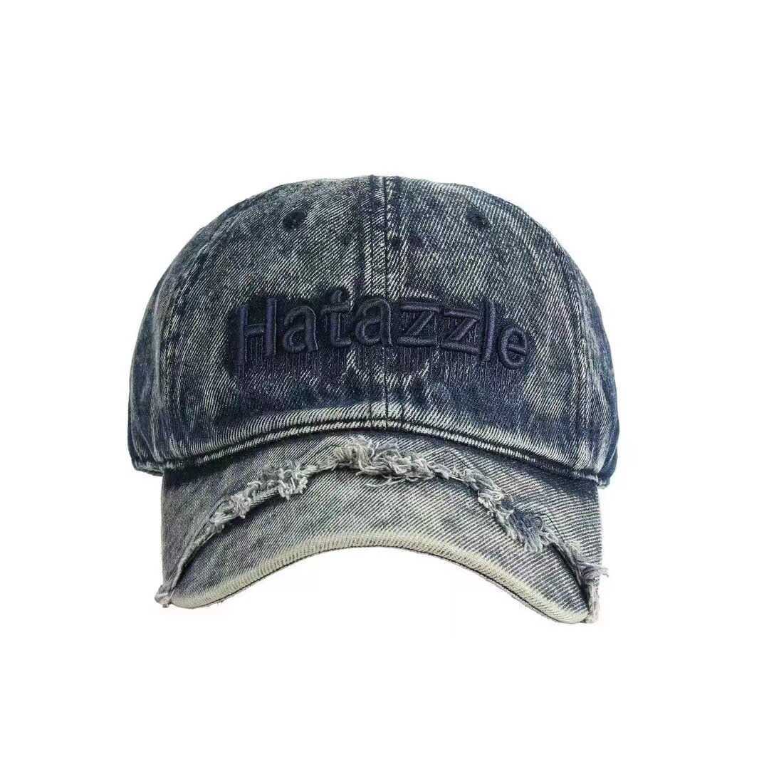 Siopsrl | Men's Distressed Denim Baseball Cap Siopsrl Siopsrl | 784270737
