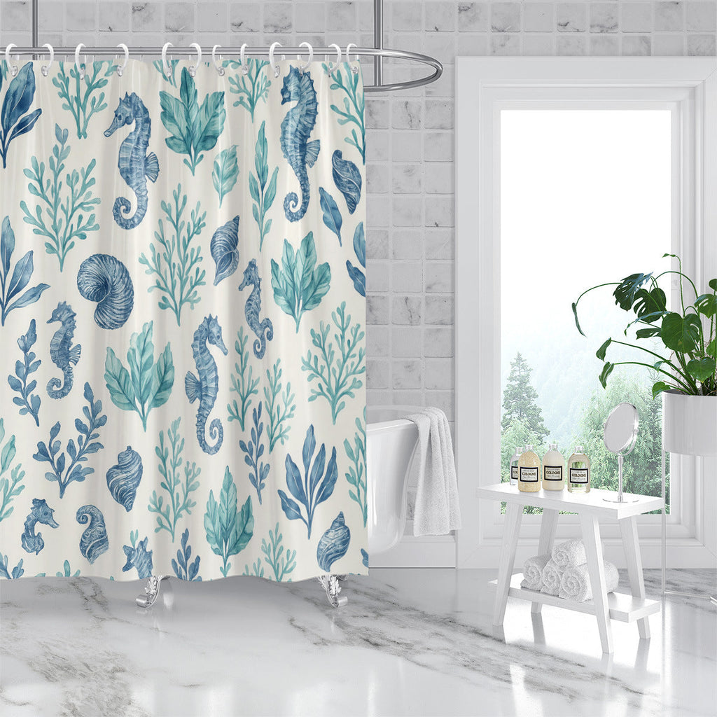 Siopsrl | Bath Shower Curtain Siopsrl