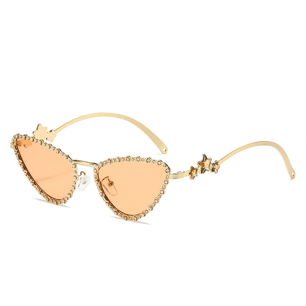 Siopsrl | Glamorous Cat-Eye Sunglasses with Crystal Accents Siopsrl