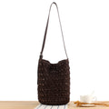 Siopsrl | Shoulder bag with modern macrame design Siopsrl