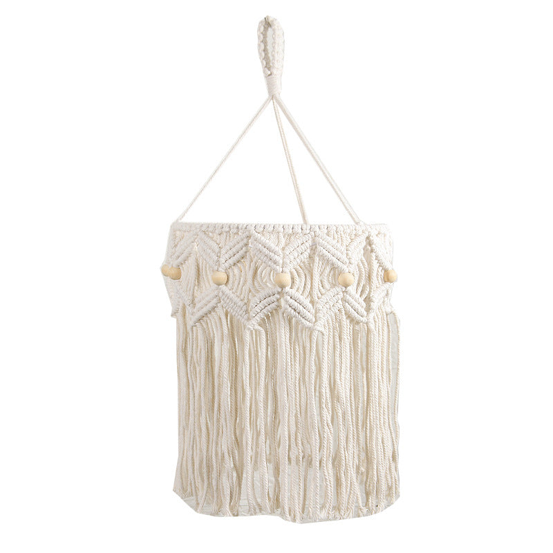 Decorative Macrame Hanging Light Fixture Siopsrl