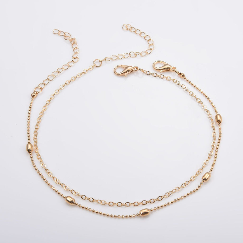 Siopsrl | Delicate Layered Chain Anklet Siopsrl