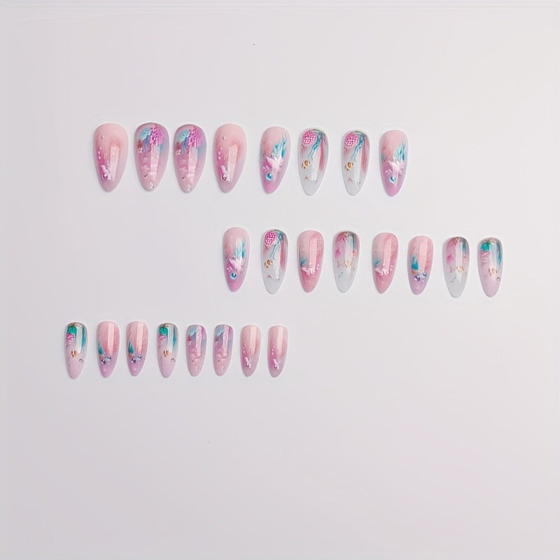 Siopsrl | Artificial Nails in Maritime Coral Design Siopsrl