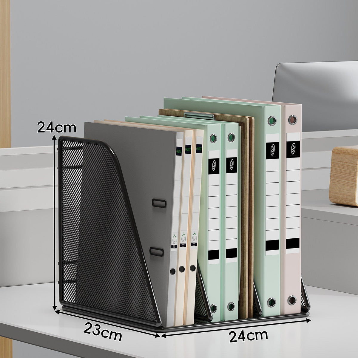 Mesh File Organizer Rack Siopsrl