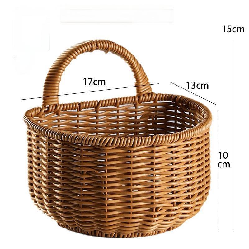 Handwoven Decorative Storage Basket Siopsrl