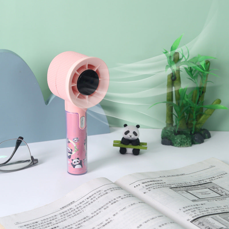 Siopsrl | Women's Portable Handheld Fan with Cute Panda Design Siopsrl