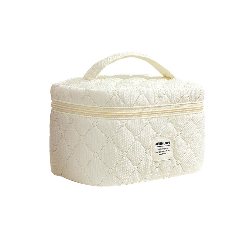 Siopsrl | Quilted Multi-Compartment Makeup Organizer Siopsrl