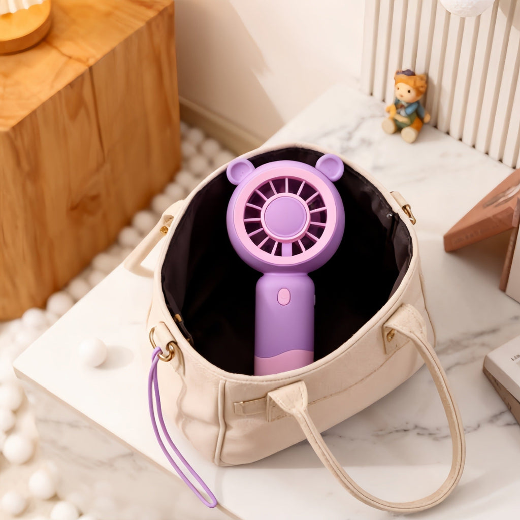 Siopsrl | Women's Portable Mini Fan with Innovative Design and USB Charging Function Siopsrl