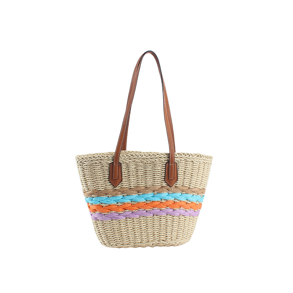 Siopsrl | Handbag with Colorful Braided Details Siopsrl