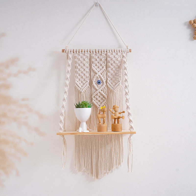 Macrame Decorative Wall Shelf Siopsrl